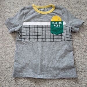 4 For $12 Bundle - Old Navy Tennis Motif Short-Sleeve Shirt 3T